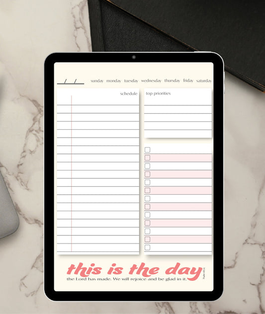 Digital and Printable Planners