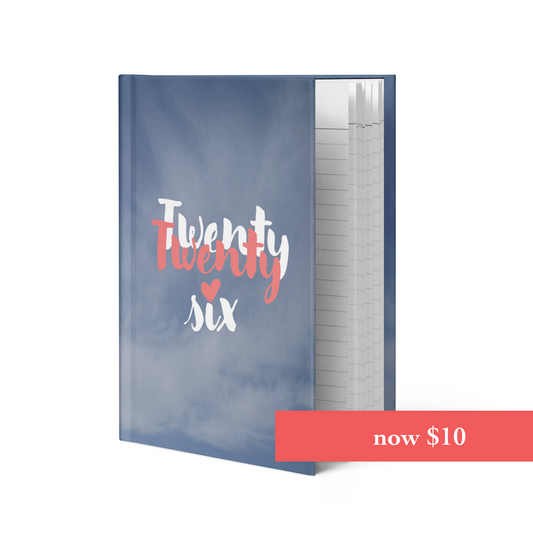 2026 Blue Skies Journal Matte Hardcover