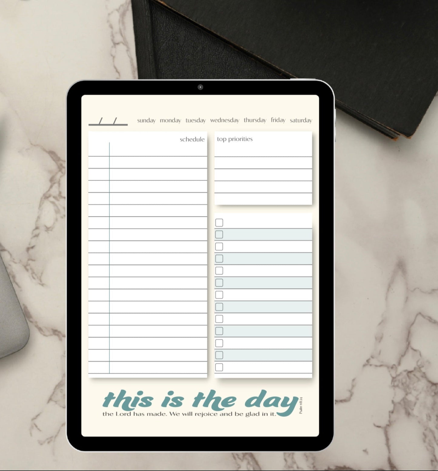 Digital and Printable Planners