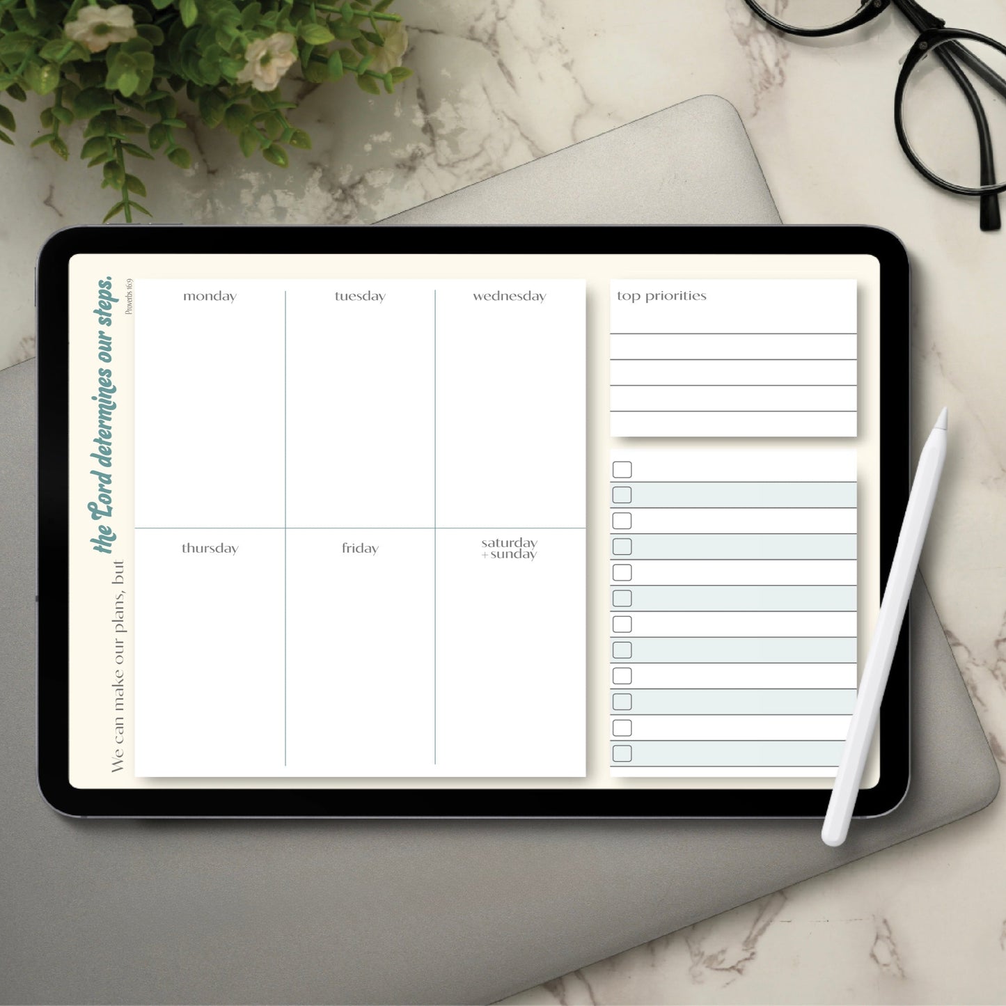 Digital and Printable Planners